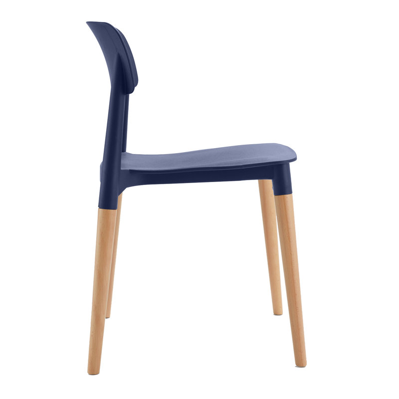 AllModern Jago Solid Back Stacking Side Chair & Reviews Wayfair Canada